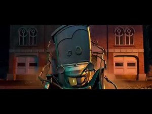 Cars (2006) Police Chase/Into Town Scene