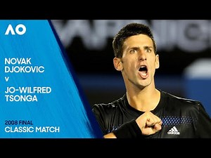 Novak Djokovic v Jo Wilfred Tsonga Classic Match | Australian Open 2008 Final