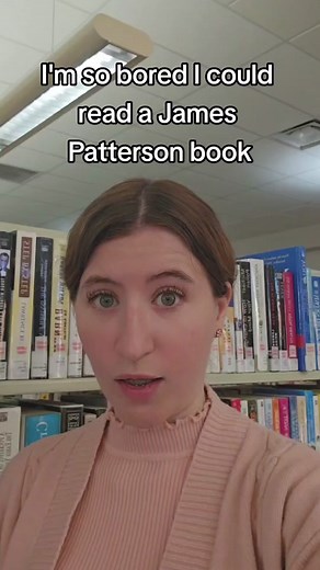 im here for all the James Patterson slander