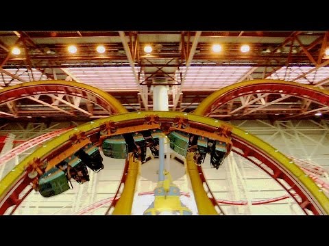 Mindbender off-ride HD Galaxyland Amusement Park