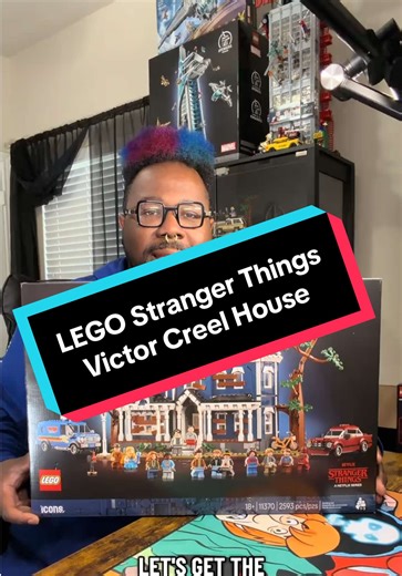 LEGO Stranger Things Victor Creel House (11370) COMPLETE 😎💪🏾👍🏾👏🏾 @LEGO @Stranger Things #lego #strangerthings5 #legotiktok #legocollection #creelhouse
