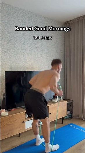 Lower Body Resistance Band Workout at Home