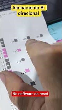 Alignment in the reset software, EPSON L3150, applies to several printer models. Important.