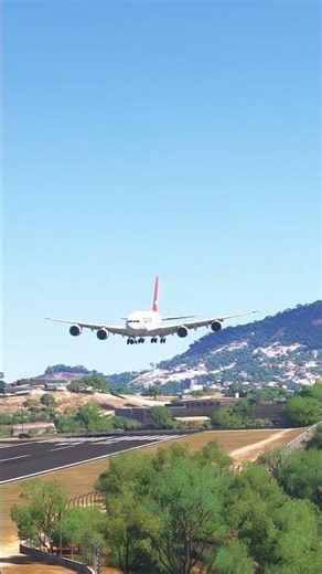 Qantas A380 Landing Like a Boss 😱 | Perfect Touchdown