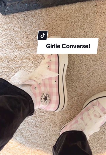 Adorable High Top Converse Sneakers for Girls
