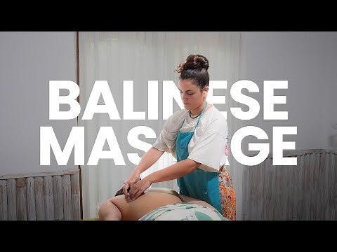 Hands-On Balinese Massage Training! Student Learning in Action 🌿