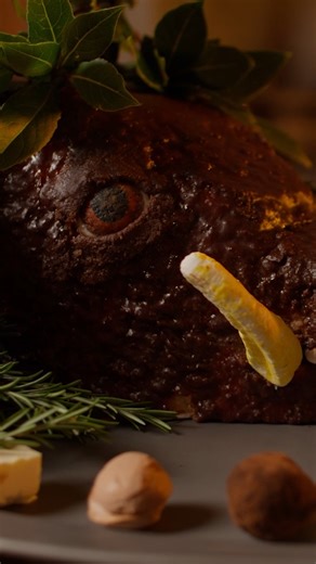 Looking for a festive centrepiece? Take inspiration from the Victorians with an Imitation Boar's Head! 🐗 Watch the full video on our YouTube channel ➡️ https://www.youtube.com/watch?v=LEffUei70Mk | Historic Royal Palaces