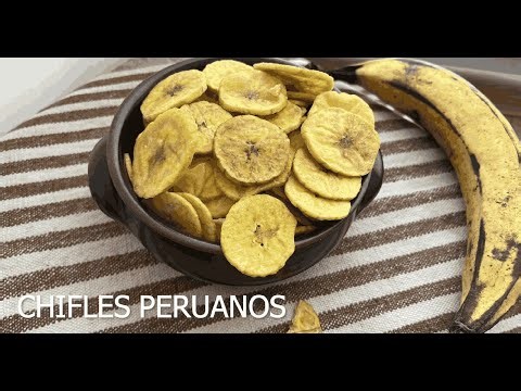 CHIFLES PERUANOS 🍌🇵🇪 | PERUVIAN BANANA SNACK