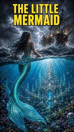 The Little Mermaid Sees the Prince’s Ship in a Storm | Fairy Tale POV