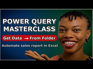 "Automate Monthly Sales Reports in Excel with Power Query (Step-by-Step Guide)" | With Practice File
