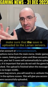 🎮🛠️ Baldur's Gate 3 Xbox Cross Save Fix! 🛠️🎮 Gamers, great news from the realms of Baldur's Gate 3! 🐉🔮 Larian Studios has stepped up with a clever workaround for those pesky Xbox save file issues that have been troubling many adventurers. If you've been grappling with save files not committing to the disk, there's now a solution in sight. 🎲👾 Larian Studios, always on the ball and committed to their community, suggests a nifty method: creating an account on Larian Studios and utilizing th