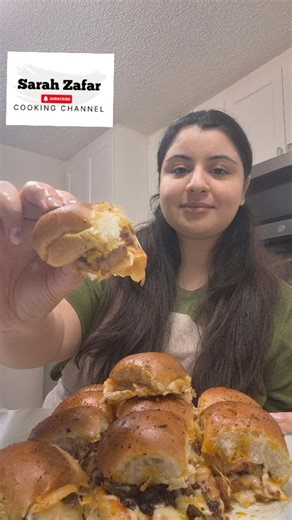 Today I’m sharing my homemade Chicken Philly Sliders made fully from scratch! Soft freshly prepared buns, flavorful chicken filling, and perfectly melted cheese all stuffed together to create the ultimate comfort bite. This recipe is simple, delicious, and perfect for family meals, gatherings, or snack time. I hope you enjoy making it as much as I did 💛 FULL RECIPE AVAILABLE ON SARAH ZAFAR'S YOUTUBE COOKING 👩‍🍳 Don’t forget to like, share, and subscribe to Sarah Zafar for more homemade fusion
