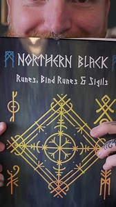 Just launched our most recent huge pdf with 35 pages of unique runes, bind runes and sigils. . Learn how to create your own bindrunes, how to interpret the runes and understand the history of the Scandinavian Runic system. The file has over 60 bindrunes for use, whether art, tattoos or modern makick. . ALSO a freshly made numeric system for dates and the like matching the aesthetics of the Runic scripts. Buy alone, or part of the PDF designs Package bundle or with the Elder Futhark rune set. | N