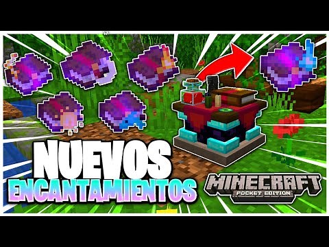 😲MOD de ENCANTAMIENTOS NUEVOS para MINECRAFT PE 1.17 a 1.18 | ADDON DE ENCANTAMIENTOS MCPE 1.18