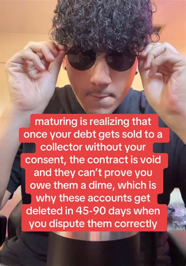 If you need help LINK IS IN MY BIO. Most people panic when they see a collection and immediately think they have to pay it. What they don’t realize is that once debts start getting sold between companies, the documentation and verification becomes the weak point. That is why disputing correctly is so powerful. If the collector cannot properly verify the account, it cannot legally remain on your credit report. #creditrepair #collections #fcra #creditscore #debtbuyers