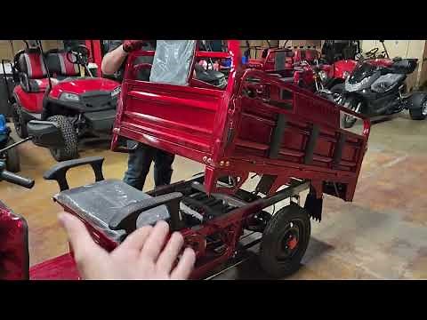 Tuck Tuck Electric Trike Rickshaw Truck 1000 Watt Available Now