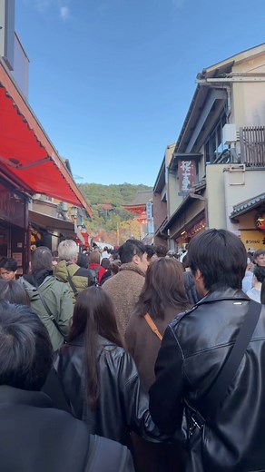Kyoto is over-tourism. Too many people! #Kyoto #Japan #travel | kingjeyyy