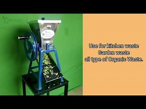 manual waste shredder