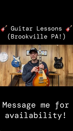 2.8K views · 34 reactions | Starting in January 2026, I will be expanding my teaching hours at Full Circle Guitar in Brookville! Claim your lesson slot before they’re all taken! | Garrett Rowan Music | Facebook