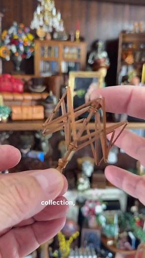 Impeccable vintage style yarn swift made of hardwood with hand turned elements made by the talented Carol Hardy was included in a 2024 estate auction in my eBay store .... if you have a collection you are looking to sell or looking to downsize, let's talk about how we can work together to find happy new homes for your adored treasures! Link for contact info in the comments! #swoon | D. Thomas Miniatures