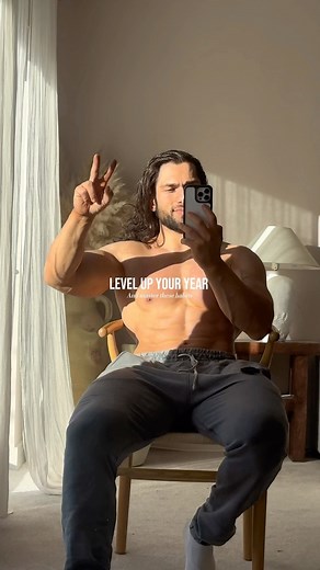 Level up your 2024. No better time to start implementing positive habits to better yourself! #newyear #habits #improvement | Marinos Katsouris