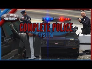 Fully Custom and Configurable POLICE JOB for FiveM | Complete Police System