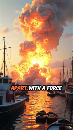 A town exploded with near nuclear force in 1917 😱 #history #facts #shorts People watched from wi...