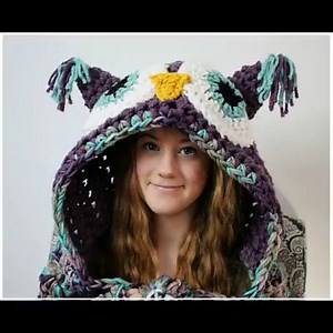 So cute!!! An owl crochet blanket - would look great int earth tones too! Get the pattern via my Etsy affiliate link --> http://shopstyle.it/l/t0OA | The Best Blog Recipes