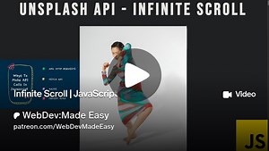 Infinite Scroll | JavaScript | WebDev:Made Easy