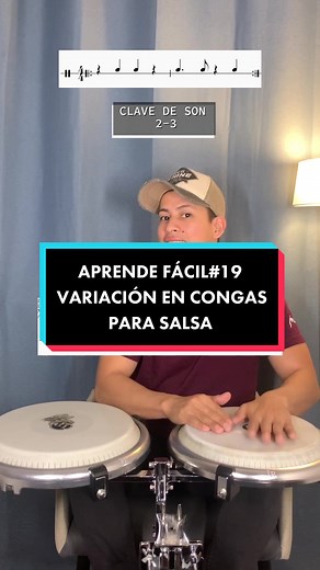 Variación en Congas para Salsa - Aprende Fácil #19