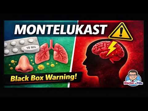 Montelukast Explained – Uses, Side Effects & Black Box Warning