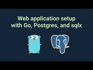 Go application setup with PostgreSQL, sqlx, goose migrations