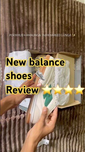 New balance shoes review ✨