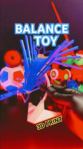 3D Printing Flexible Balance Toy