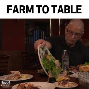 When your friend invites you to the new “Farm to Table” restaurant. See more of Robert’s reactions on an all new Restaurant Impossible Saturday 9|8c. | Food Network