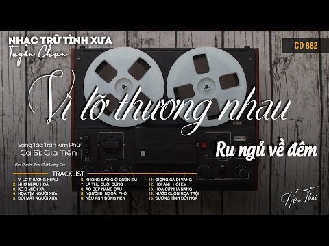 [CD882] Mở Nhẹ Nhàng Lk Nhạc Vàng Hải Ngoại Xưa Bất Hủ Còn Mãi Theo Thời Gian| Hữu Thái Lossless