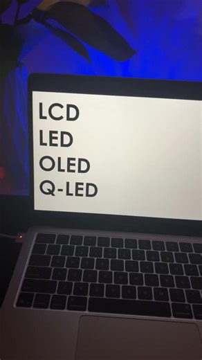 ALY on Instagram: "Difference between LCD, LED, OLED, Q-LED"