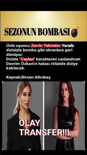 Yeraltı Dizisinde Taşlar Yerinden Oynuyor: Zerrin Tekindor Kadroda! ✨#yeraltı #dizihaberleri