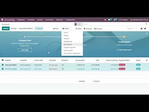 Odoo Old Invoices QR Code Date