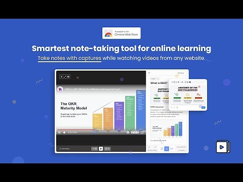 YouTube screenshot & note-taking app, Slid