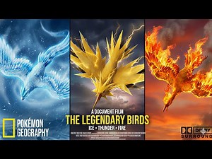 NatGeo: Articuno, Zapdos, Moltres | The Legendary Birds – Real Life Pokémon (Pokémon Documentary)