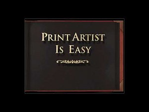 Print Artist 4.0 Demo (1996)