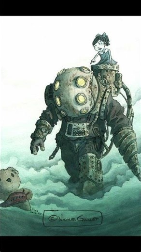 BioShock 2, Eleanor lamb, Big Daddy and little sisters #bioshock2