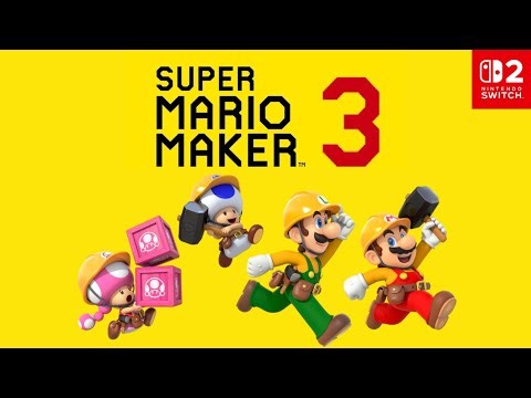 Super Mario Maker 3 - Announcement Trailer - Nintendo Switch 2
