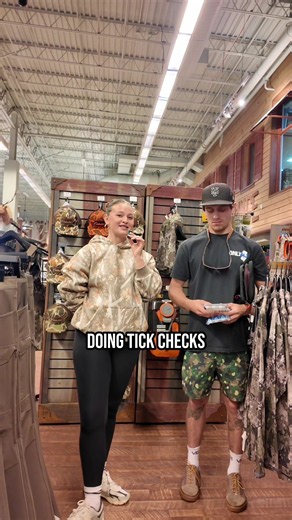 Tick checks and prevention: interviews at Bass Pro Shops