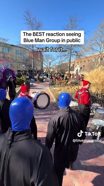 Blue Man Group Public Reactions: The Best Moments