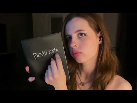 ASMR Death Note🍎: Page Turning📓🖋|NO TALKING🖤