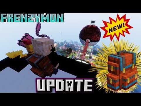 NEW FrenzyMon Backpack Addon! (Cobblemon) Crafting, Claims & Homes