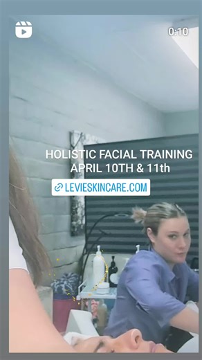 Holistic Facial Training. Master your facial massage & techniques & treatments with a Holistic approach. Next Training April 10th & 11th Https://www.levieskincare.com #estheticiantraining #holisticesthetician #bestfacialsandiego
