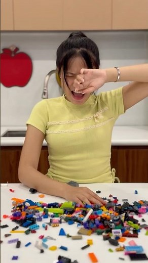 LNF - Kind Big Brother Builds LEGO for His Little Sister 💕